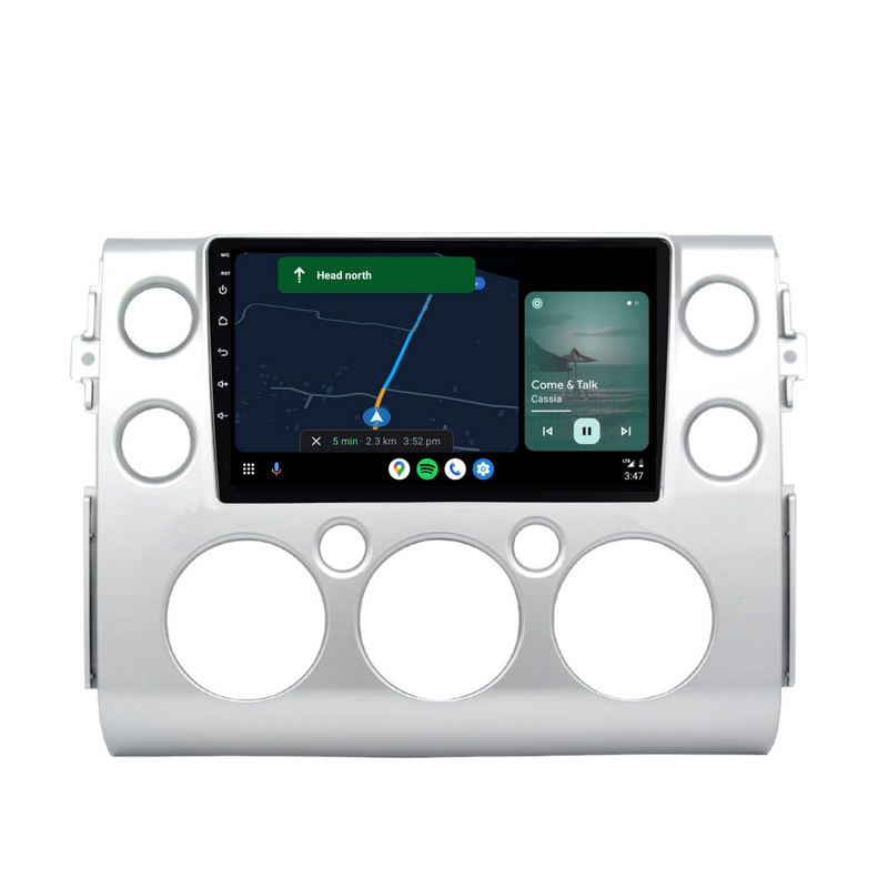 Load image into Gallery viewer, Toyota FJ CRUISER (2007-2015) Plug & Play Head Unit Upgrade Kit: Car Radio with Wireless & Wired Apple CarPlay & Android Auto