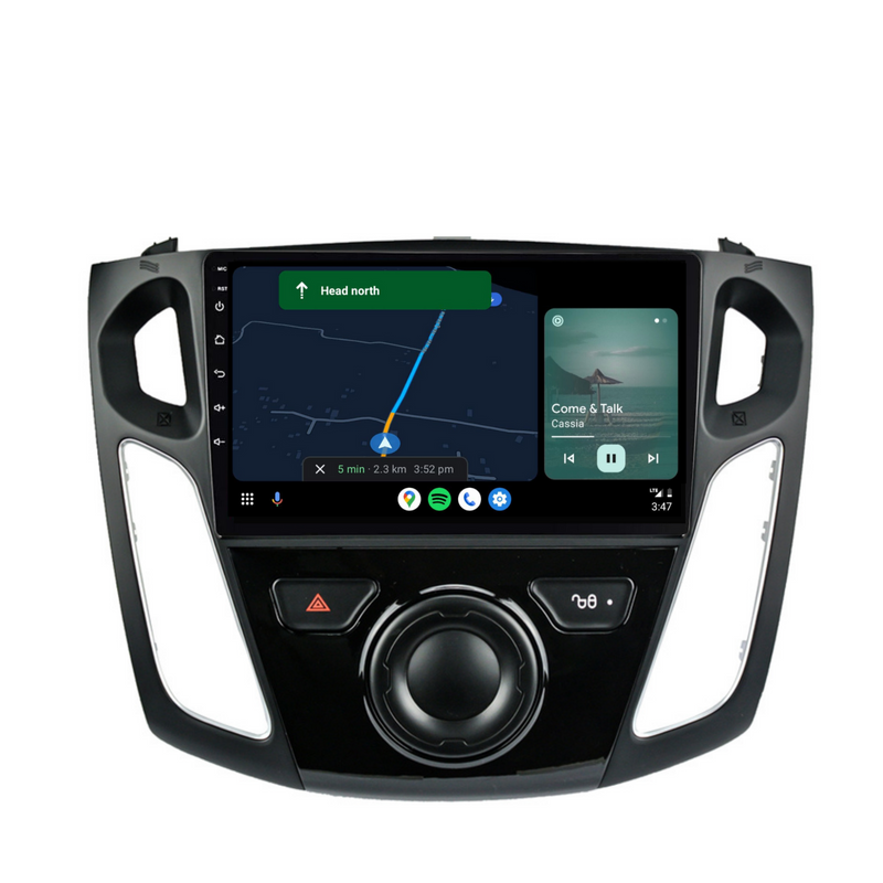 Load image into Gallery viewer, Ford Focus (2012-2017) Plug & Play Head Unit Upgrade Kit: Car Radio with Wireless & Wired Apple CarPlay & Android Auto
