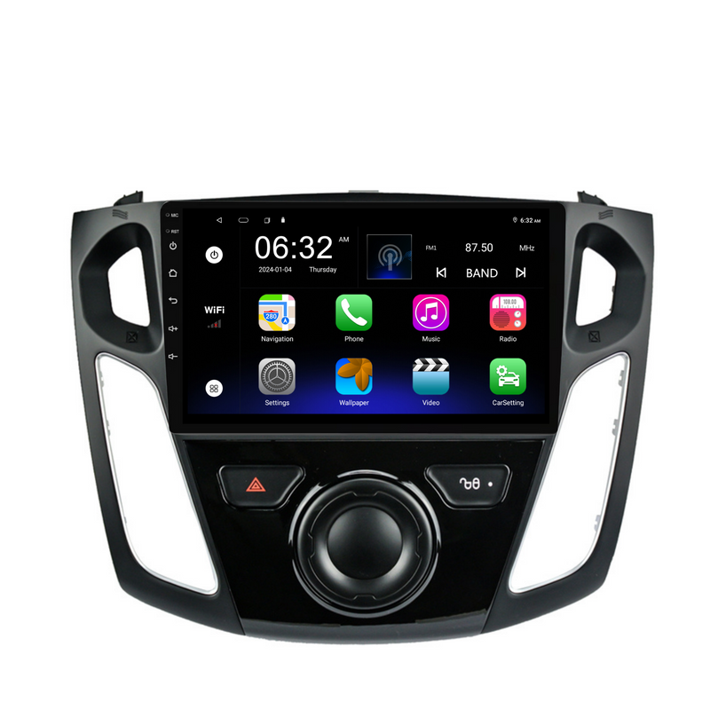 Load image into Gallery viewer, Ford Focus (2012-2017) Plug & Play Head Unit Upgrade Kit: Car Radio with Wireless & Wired Apple CarPlay & Android Auto