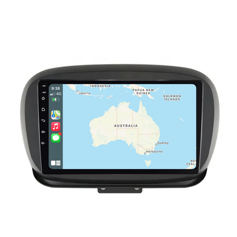 Load image into Gallery viewer, Fiat 500X (2014-2019) Plug & Play Head Unit Upgrade Kit: Car Radio with Wireless & Wired Apple CarPlay & Android Auto