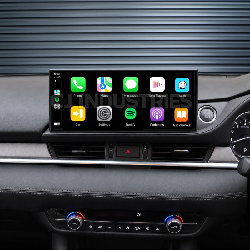 Load image into Gallery viewer, Mazda 6 12.3" HD (2019-2024) Plug & Play Head Unit Upgrade Kit: Car Radio with Wireless & Wired Apple CarPlay & Android Auto