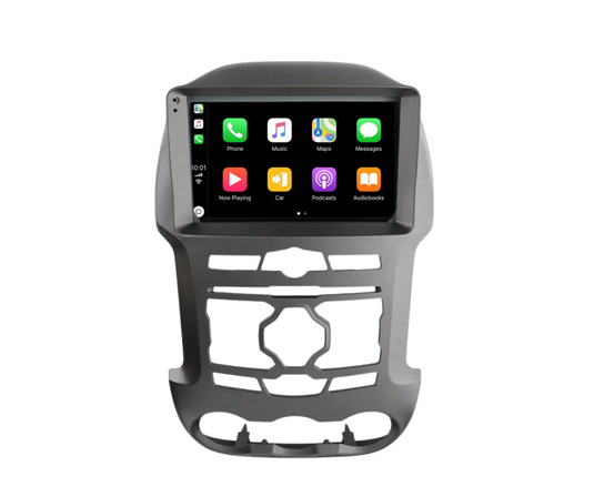 Ford Ranger (2011-2015) Plug & Play Head Unit Upgrade Kit: Car Radio with Wireless & Wired Apple CarPlay & Android Auto