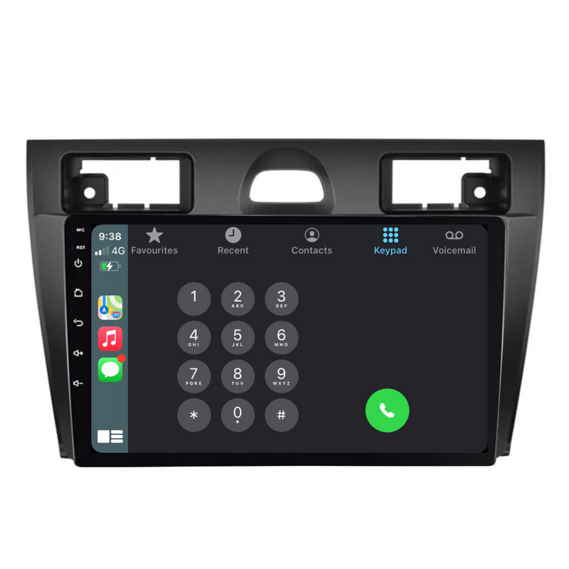 Load image into Gallery viewer, Ford Fiesta (2006-2011) Plug & Play Head Unit Upgrade Kit: Car Radio with Wireless & Wired Apple CarPlay & Android Auto