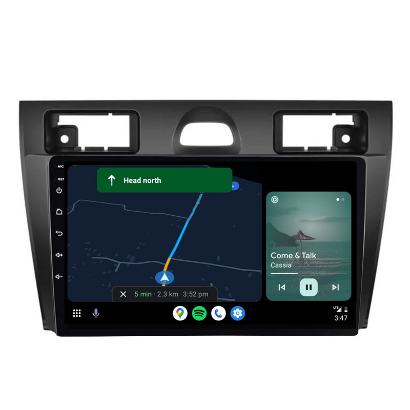 Load image into Gallery viewer, Ford Fiesta (2006-2011) Plug & Play Head Unit Upgrade Kit: Car Radio with Wireless & Wired Apple CarPlay & Android Auto