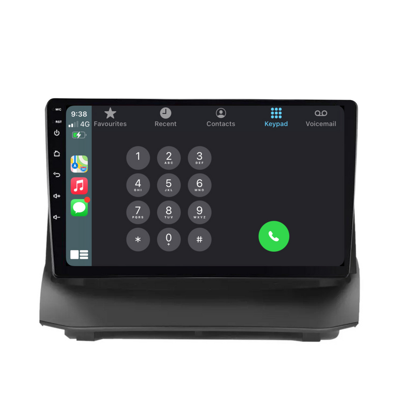 Load image into Gallery viewer, Ford Fiesta (2009-2014) Plug & Play Head Unit Upgrade Kit: Car Radio with Wireless & Wired Apple CarPlay & Android Auto