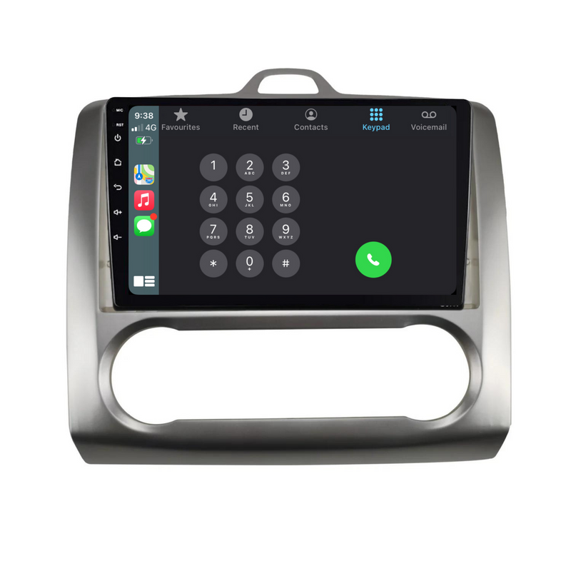 Load image into Gallery viewer, Ford Focus Auto AC (2005-2012) Plug & Play Head Unit Upgrade Kit: Car Radio with Wireless & Wired Apple CarPlay & Android Auto