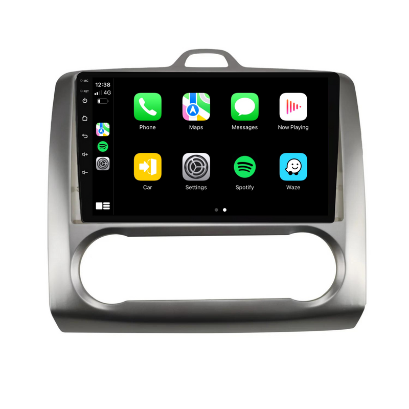 Load image into Gallery viewer, Ford Focus Auto AC (2005-2012) Plug & Play Head Unit Upgrade Kit: Car Radio with Wireless & Wired Apple CarPlay & Android Auto