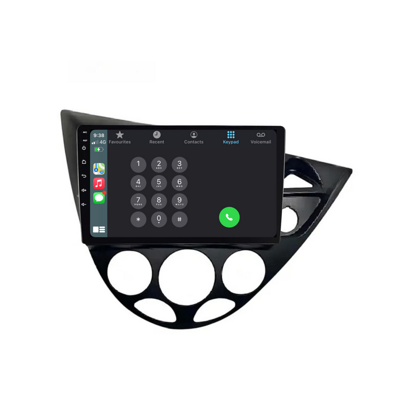 Load image into Gallery viewer, Ford Focus (1998-2005) Plug & Play Head Unit Upgrade Kit: Car Radio with Wireless & Wired Apple CarPlay & Android Auto