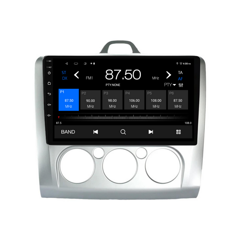 Load image into Gallery viewer, Ford Focus Manual AC (2005-2012) Plug & Play Head Unit Upgrade Kit: Car Radio with Wireless & Wired Apple CarPlay & Android Auto