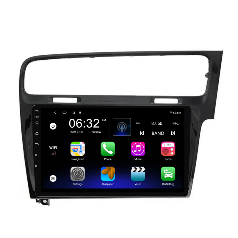 Load image into Gallery viewer, Volkswagen Golf 7 (2013-2020) Plug & Play Head Unit Upgrade Kit: Car Radio with Wireless & Wired Apple CarPlay & Android Auto