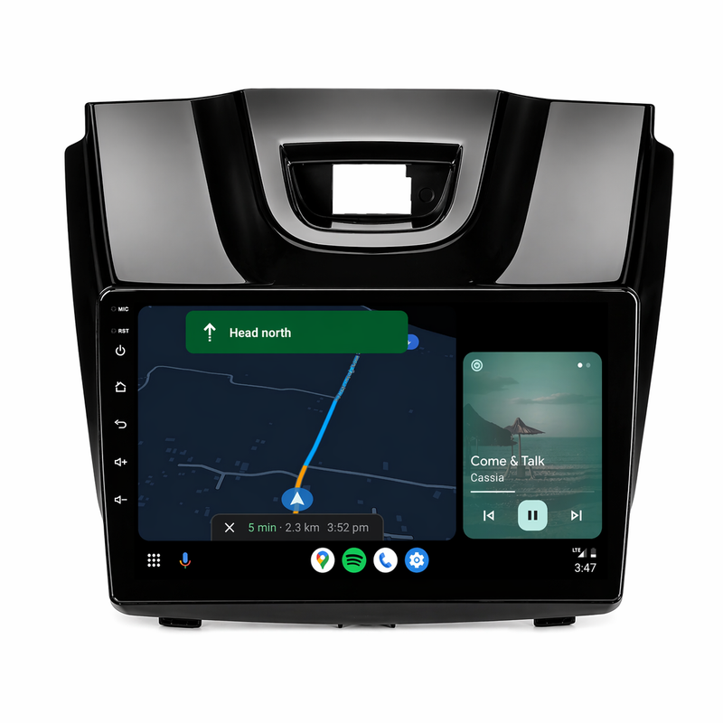 Load image into Gallery viewer, Holden Colorado GLOSS PIANO BLACK (2012-2016) Plug & Play Head Unit Upgrade Kit: Car Radio with Wireless & Wired Apple CarPlay & Android Auto (MyLink Compatible)