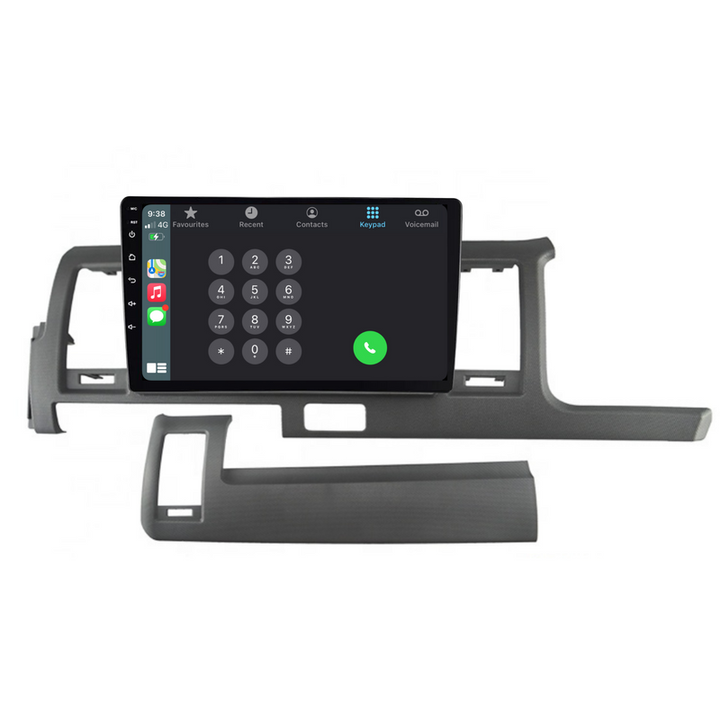 Load image into Gallery viewer, Toyota Hiace (2010-2018) Plug & Play Head Unit Upgrade Kit: Car Radio with Wireless & Wired Apple CarPlay & Android Auto