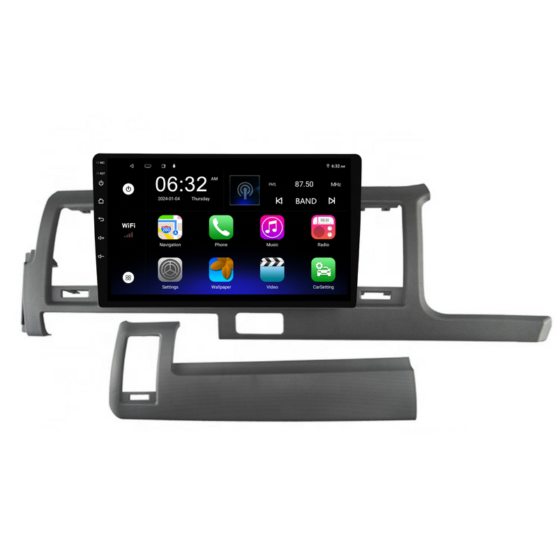 Load image into Gallery viewer, Toyota Hiace (2010-2018) Plug & Play Head Unit Upgrade Kit: Car Radio with Wireless & Wired Apple CarPlay & Android Auto