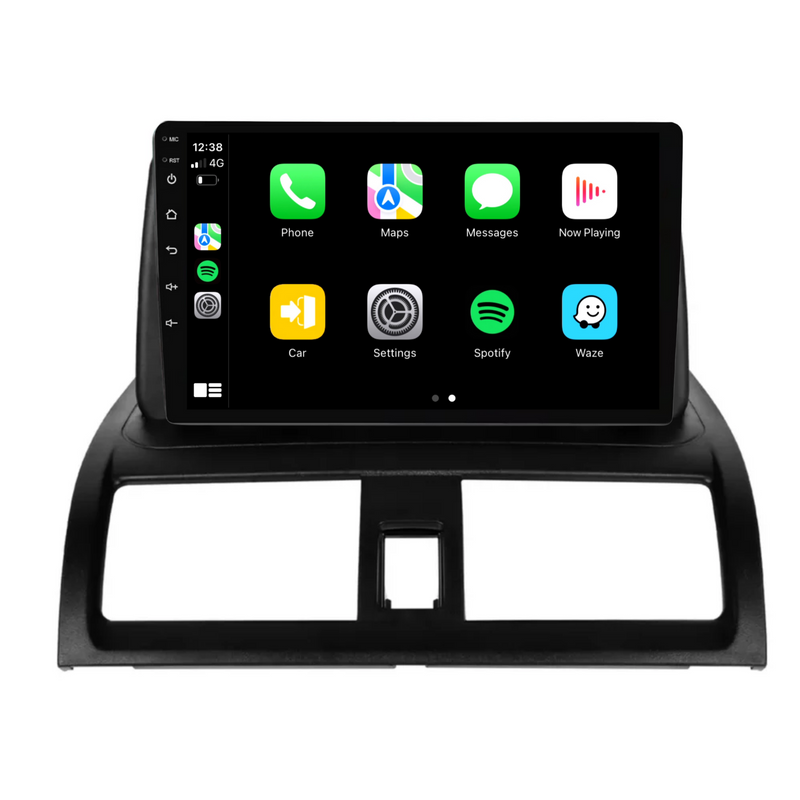 Load image into Gallery viewer, Honda Accord (2002-2008) Top Mount Plug & Play Head Unit Upgrade Kit: Car Radio with Wireless & Wired Apple CarPlay & Android Auto