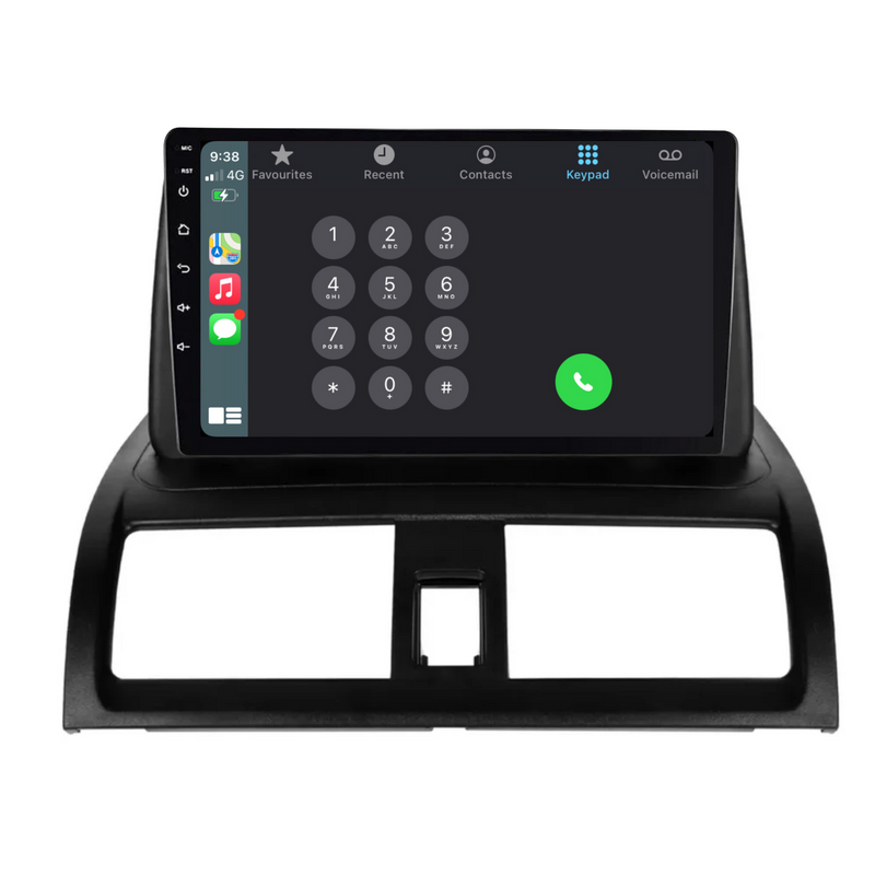 Load image into Gallery viewer, Honda Accord (2002-2008) Top Mount Plug & Play Head Unit Upgrade Kit: Car Radio with Wireless & Wired Apple CarPlay & Android Auto