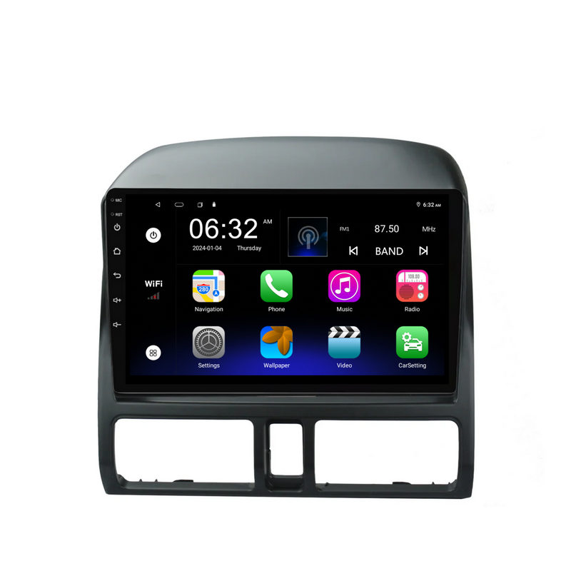 Load image into Gallery viewer, Honda CR-V (2001-2006) Plug & Play Head Unit Upgrade Kit: Car Radio with Wireless & Wired Apple CarPlay & Android Auto