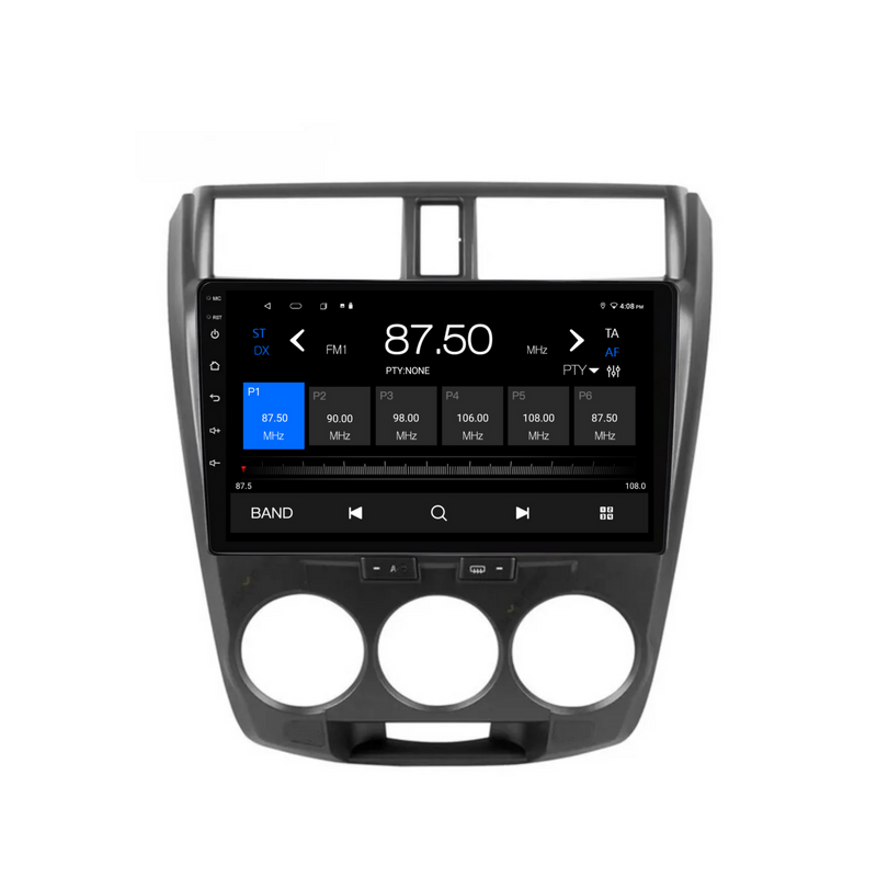 Load image into Gallery viewer, Honda City (2008-2013) MANUAL AC Plug & Play Head Unit Upgrade Kit: Car Radio with Wireless & Wired Apple CarPlay & Android Auto