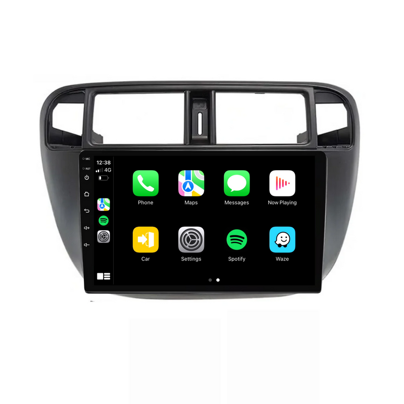 Load image into Gallery viewer, Honda Civic / Rebon (1995-2001) Plug & Play Head Unit Upgrade Kit: Car Radio with Wireless & Wired Apple CarPlay & Android Auto