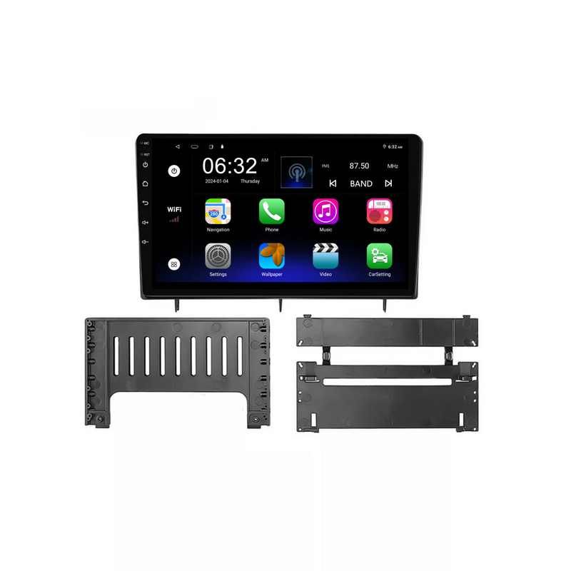 Load image into Gallery viewer, Honda Civic (2022+) Plug & Play Head Unit Upgrade Kit: Car Radio with Wireless & Wired Apple CarPlay & Android Auto