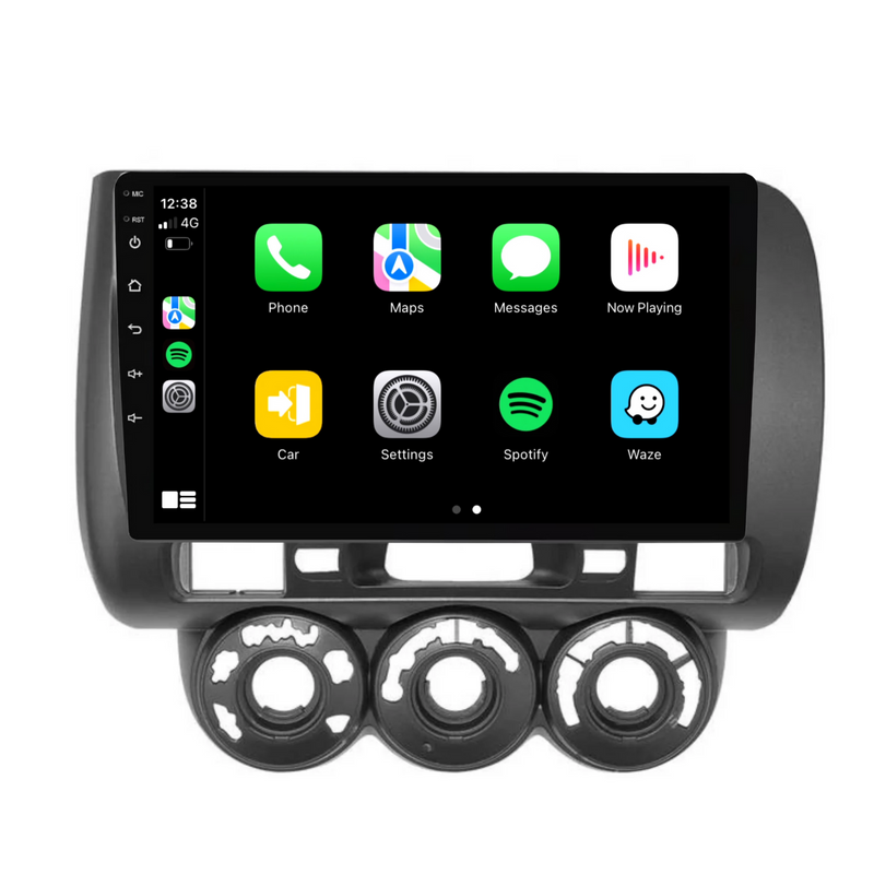 Load image into Gallery viewer, Honda Fit/Jazz/City (2002-2008) Plug & Play Head Unit Upgrade Kit: Car Radio with Wireless & Wired Apple CarPlay & Android Auto