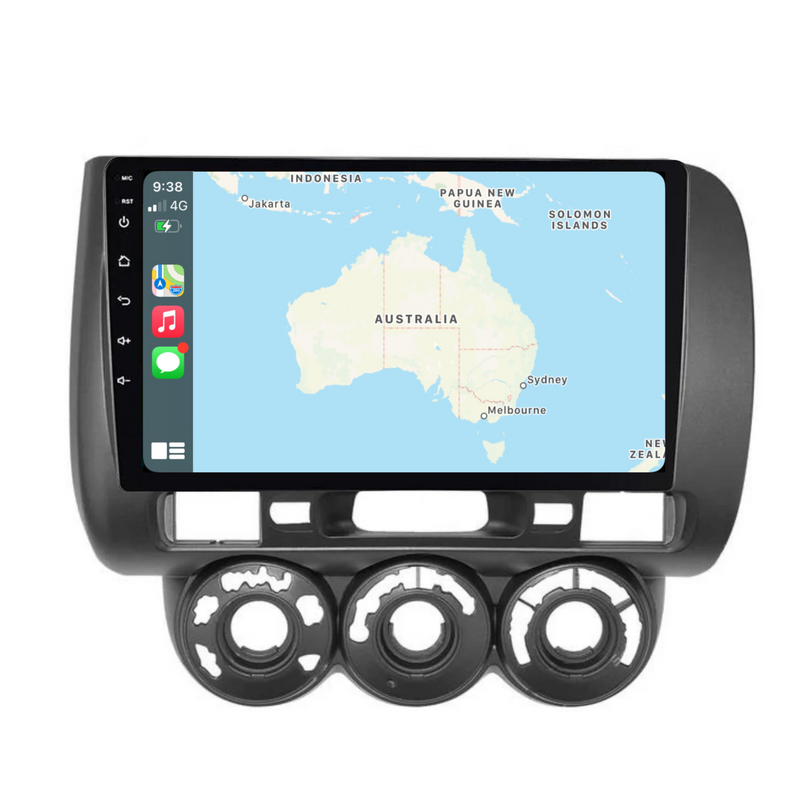 Load image into Gallery viewer, Honda Fit/Jazz/City (2002-2008) Plug & Play Head Unit Upgrade Kit: Car Radio with Wireless & Wired Apple CarPlay & Android Auto