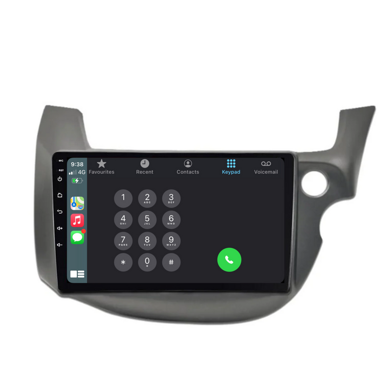 Load image into Gallery viewer, Honda Fit/Jazz (2008-2013) Plug & Play Head Unit Upgrade Kit: Car Radio with Wireless & Wired Apple CarPlay & Android Auto