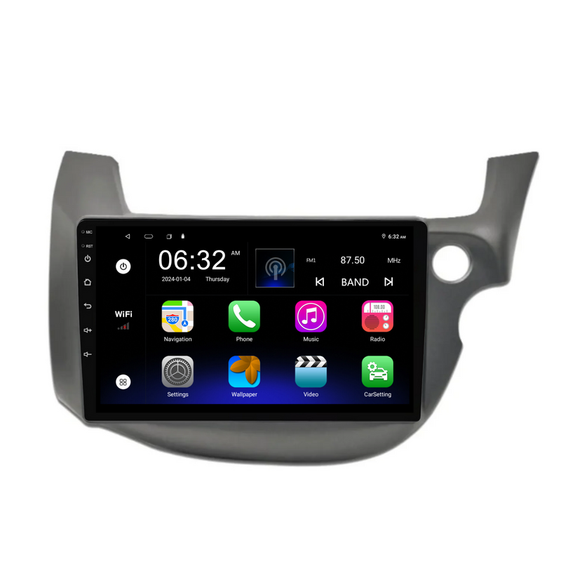 Load image into Gallery viewer, Honda Fit/Jazz (2008-2013) Plug & Play Head Unit Upgrade Kit: Car Radio with Wireless & Wired Apple CarPlay & Android Auto