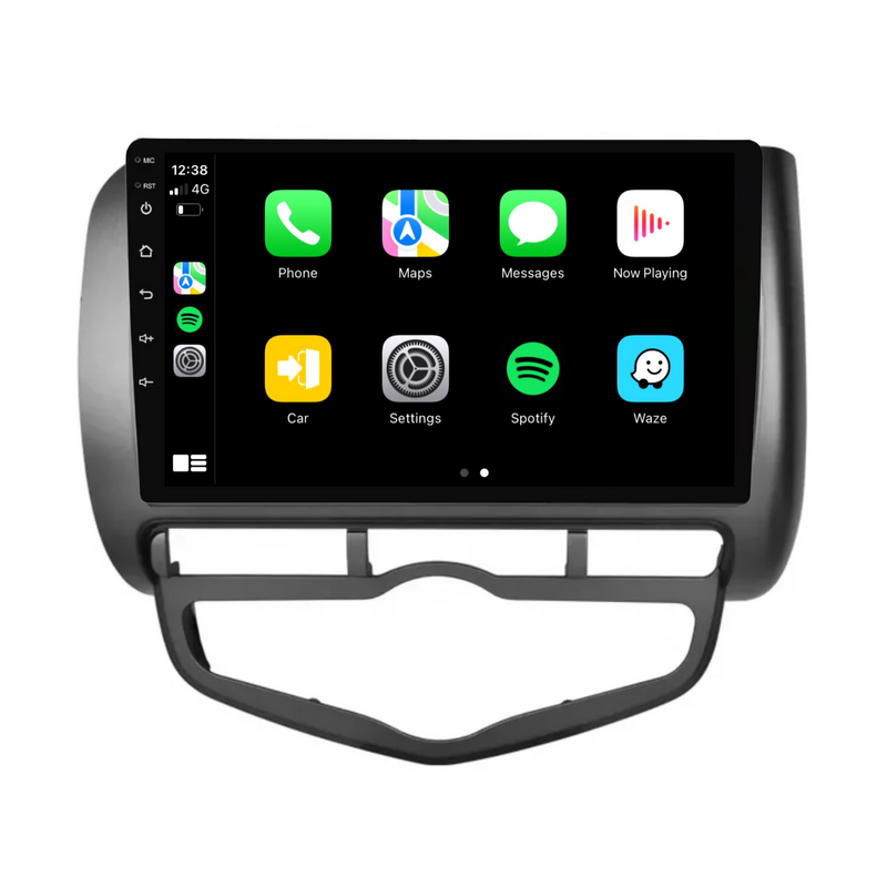 Load image into Gallery viewer, Honda Jazz/City/Fit (2002-2008) Plug & Play Head Unit Upgrade Kit: Car Radio with Wireless & Wired Apple CarPlay & Android Auto