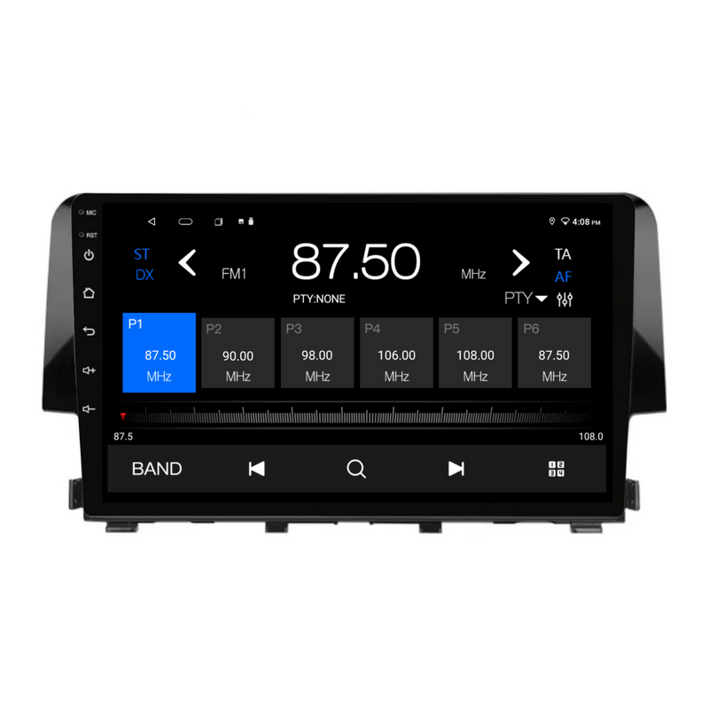 Load image into Gallery viewer, Honda Civic (2016-2020) Plug & Play Head Unit Upgrade Kit: Car Radio with Wireless & Wired Apple CarPlay & Android Auto