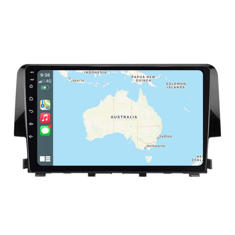 Load image into Gallery viewer, Honda Civic (2016-2020) Plug & Play Head Unit Upgrade Kit: Car Radio with Wireless & Wired Apple CarPlay & Android Auto