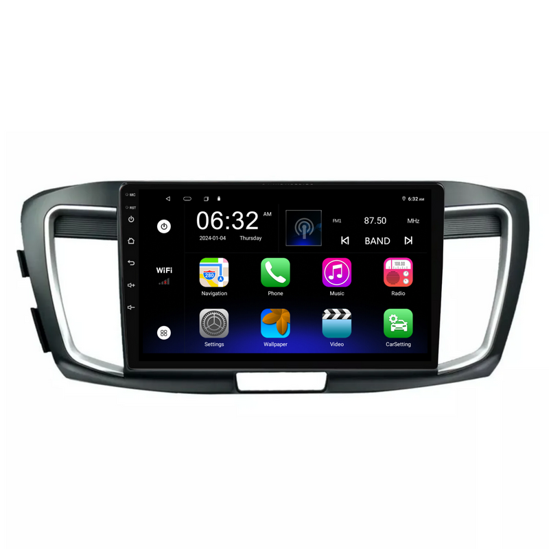 Load image into Gallery viewer, Honda Accord (2013-2017) Plug & Play Head Unit Upgrade Kit: Car Radio with Wireless & Wired Apple CarPlay & Android Auto