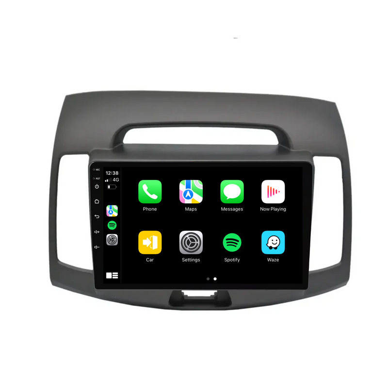 Load image into Gallery viewer, Hyundai Elantra (2008-2010) Plug & Play Head Unit Upgrade Kit: Car Radio with Wireless & Wired Apple CarPlay & Android Auto