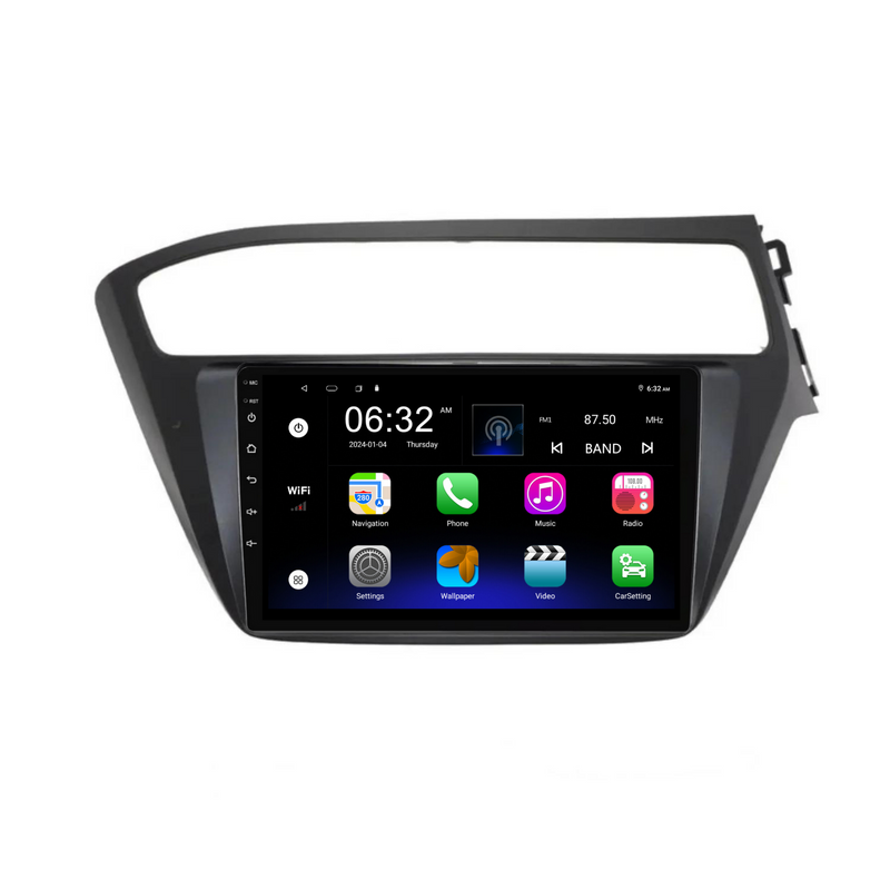 Load image into Gallery viewer, Hyundai I20 (2018-2020) Plug & Play Head Unit Upgrade Kit: Car Radio with Wireless & Wired Apple CarPlay & Android Auto