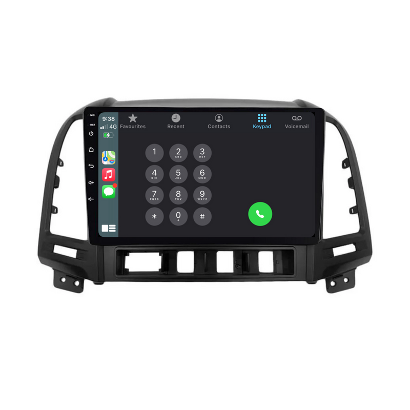 Load image into Gallery viewer, Hyundai IX45/Santa Fe (2006-2012) Plug & Play Head Unit Upgrade Kit: Car Radio with Wireless & Wired Apple CarPlay & Android Auto