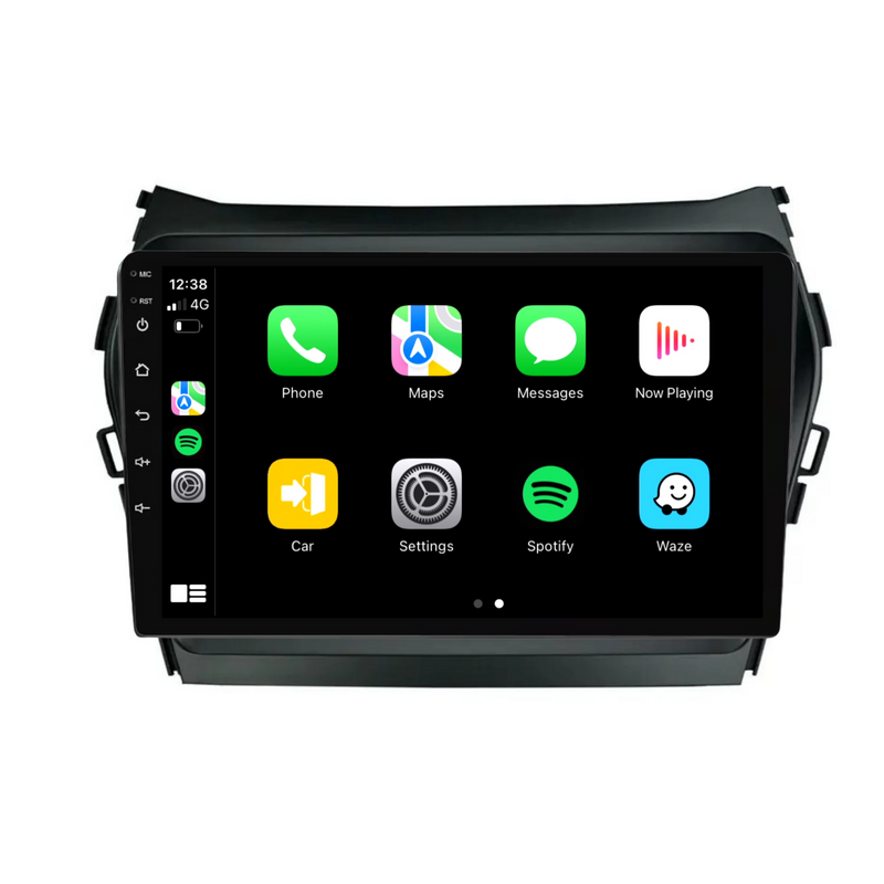 Load image into Gallery viewer, Hyundai IX45/Santa Fe (2015-2018) Plug & Play Head Unit Upgrade Kit: Car Radio with Wireless & Wired Apple CarPlay & Android Auto