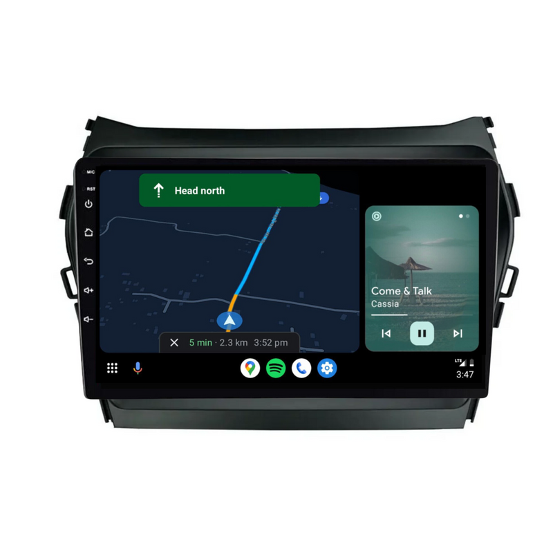 Load image into Gallery viewer, Hyundai IX45/Santa Fe (2015-2018) Plug & Play Head Unit Upgrade Kit: Car Radio with Wireless & Wired Apple CarPlay & Android Auto