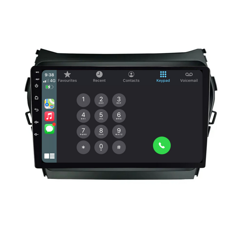 Load image into Gallery viewer, Hyundai IX45/Santa Fe (2015-2018) Plug & Play Head Unit Upgrade Kit: Car Radio with Wireless & Wired Apple CarPlay & Android Auto