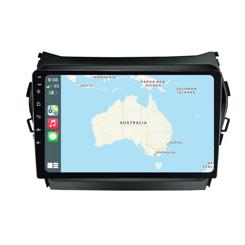 Load image into Gallery viewer, Hyundai IX45/Santa Fe (2015-2018) Plug & Play Head Unit Upgrade Kit: Car Radio with Wireless & Wired Apple CarPlay & Android Auto