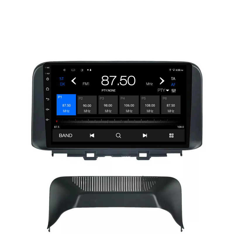 Load image into Gallery viewer, Hyundai Kona (2017-2019) Plug & Play Head Unit Upgrade Kit: Car Radio with Wireless & Wired Apple CarPlay & Android Auto