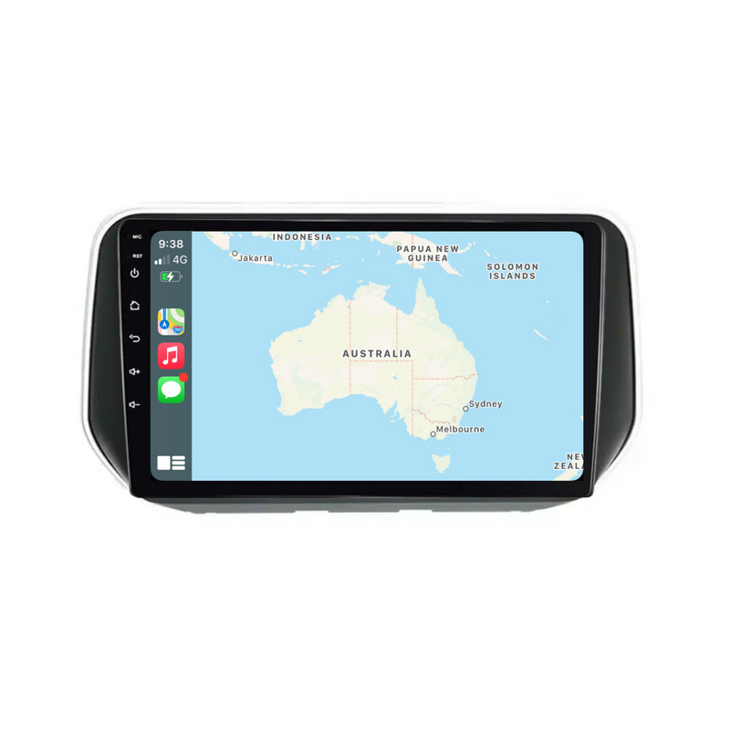 Load image into Gallery viewer, Hyundai Santa Fe / Ix45 (2018+) Plug & Play Head Unit Upgrade Kit: Car Radio with Wireless & Wired Apple CarPlay & Android Auto