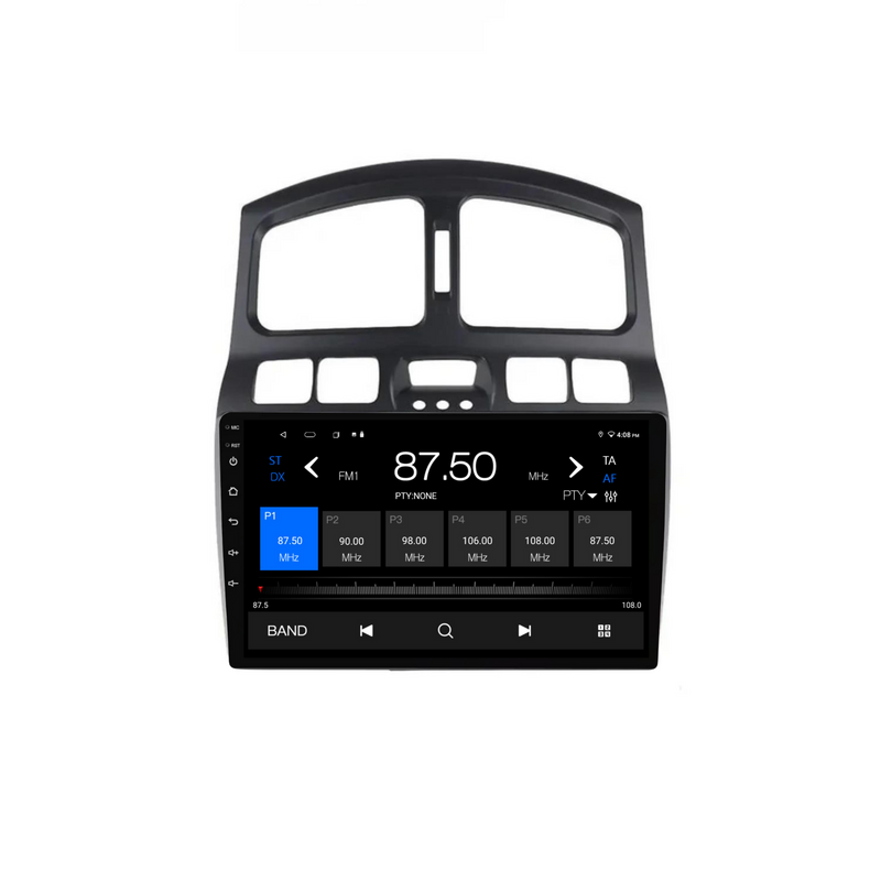 Load image into Gallery viewer, Hyundai Santa Fe (2000-2006) Plug & Play Head Unit Upgrade Kit: Car Radio with Wireless & Wired Apple CarPlay & Android Auto