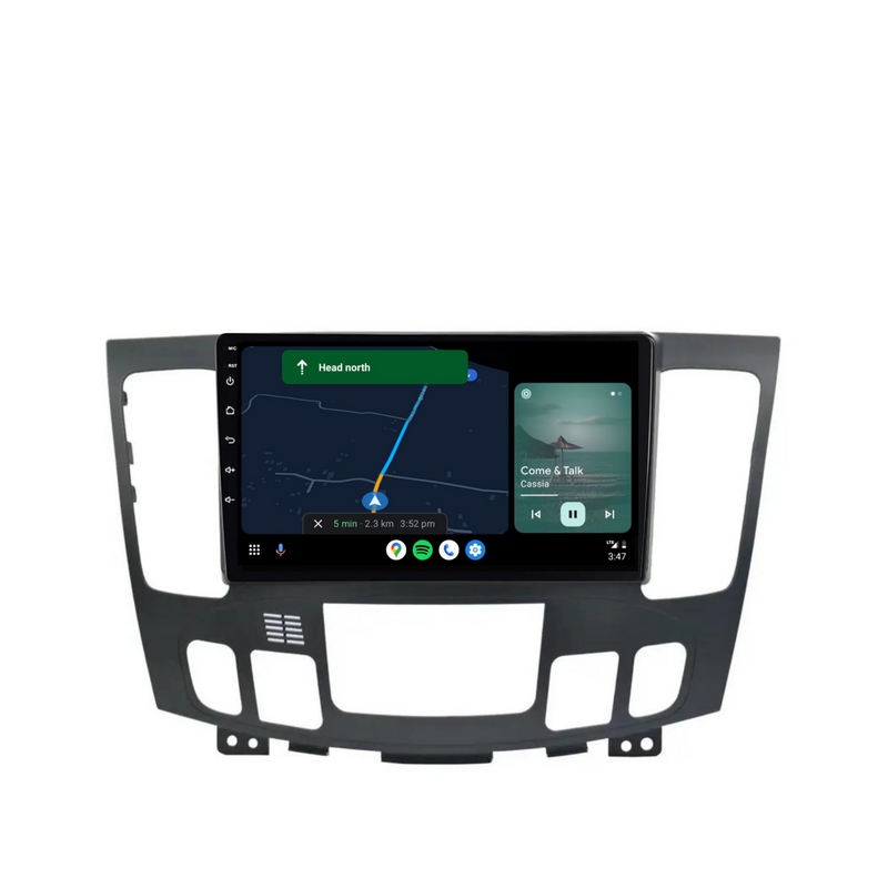 Load image into Gallery viewer, Hyundai Sonata Auto AC (2009-2011) Plug & Play Head Unit Upgrade Kit: Car Radio with Wireless & Wired Apple CarPlay & Android Auto