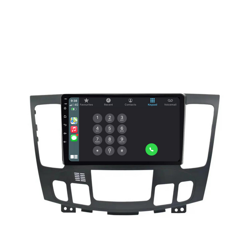 Load image into Gallery viewer, Hyundai Sonata Auto AC (2009-2011) Plug & Play Head Unit Upgrade Kit: Car Radio with Wireless & Wired Apple CarPlay & Android Auto