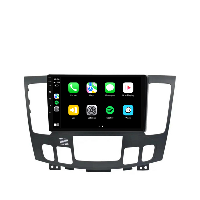 Load image into Gallery viewer, Hyundai Sonata Auto AC (2009-2011) Plug & Play Head Unit Upgrade Kit: Car Radio with Wireless & Wired Apple CarPlay & Android Auto
