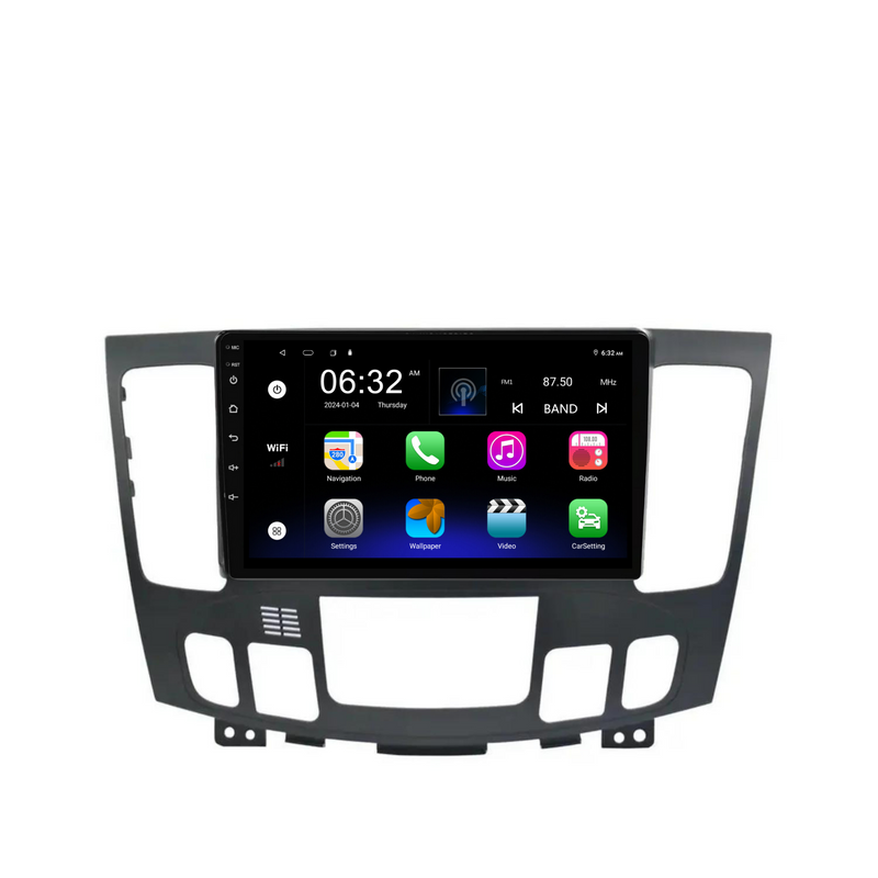 Load image into Gallery viewer, Hyundai Sonata Auto AC (2009-2011) Plug & Play Head Unit Upgrade Kit: Car Radio with Wireless & Wired Apple CarPlay & Android Auto