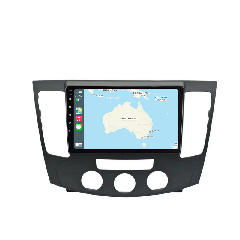 Load image into Gallery viewer, Hyundai Sonata Manual AC (2009-2011) Plug & Play Head Unit Upgrade Kit: Car Radio with Wireless & Wired Apple CarPlay & Android Auto