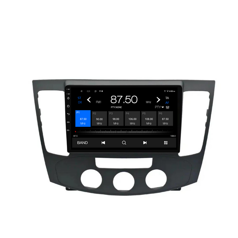 Load image into Gallery viewer, Hyundai Sonata Manual AC (2009-2011) Plug & Play Head Unit Upgrade Kit: Car Radio with Wireless & Wired Apple CarPlay & Android Auto