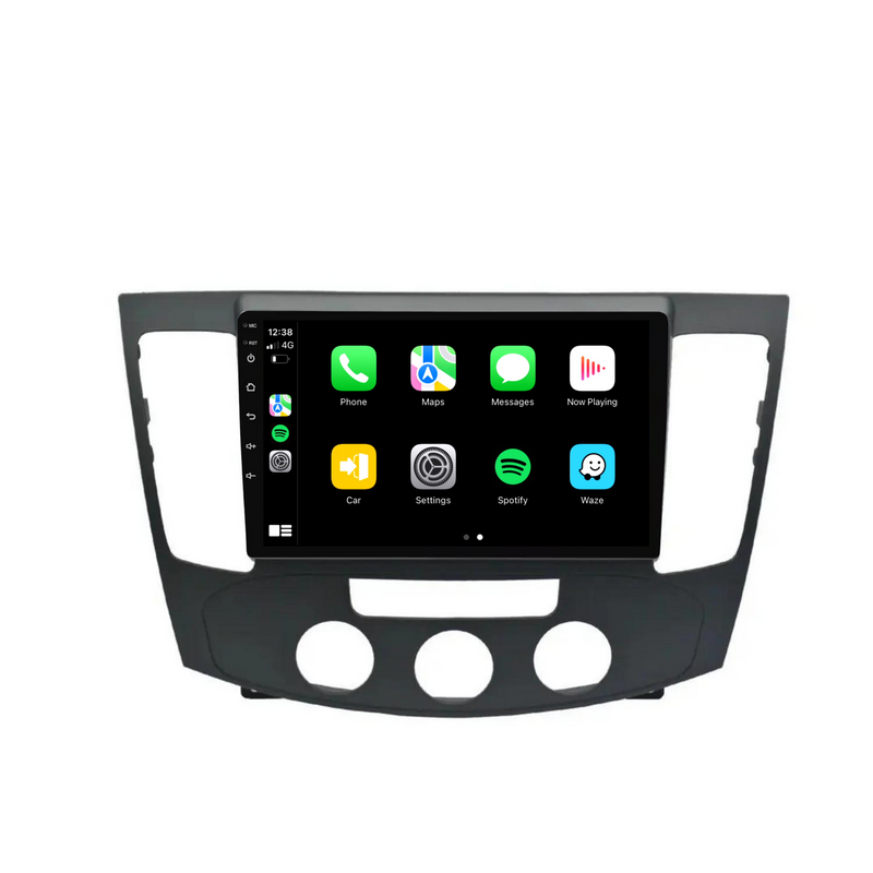 Load image into Gallery viewer, Hyundai Sonata Manual AC (2009-2011) Plug & Play Head Unit Upgrade Kit: Car Radio with Wireless & Wired Apple CarPlay & Android Auto