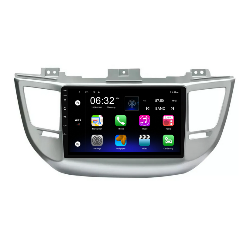 Load image into Gallery viewer, Hyundai Tucson / IX35 (2016-2018) Plug & Play Head Unit Upgrade Kit: Car Radio with Wireless & Wired Apple CarPlay & Android Auto