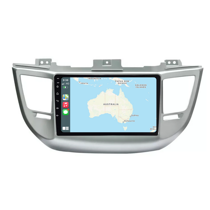 Load image into Gallery viewer, Hyundai Tucson / IX35 (2016-2018) Plug & Play Head Unit Upgrade Kit: Car Radio with Wireless & Wired Apple CarPlay & Android Auto